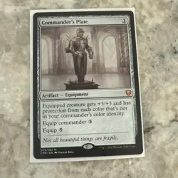 Mtg Commander's Plate - Commander Legends NM - Image 1