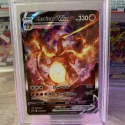 2022 Pokemon SWSH BSP FA/Charizard VMAX Ultra-Premium Collection PSA 9 Mint - Image 2