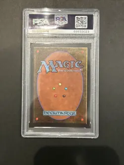 1994 Magic The Gathering CIRCLE OF PROTECTION BLACK REVISED PSA 9 - Image 3