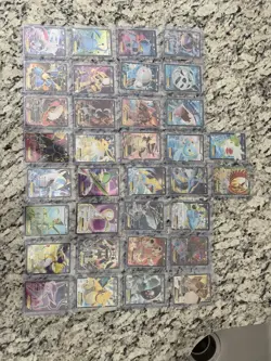 Pokemon TCG 34-Card Lot Holo Full Art EX Mid Era Hp/Dmg Childhood Collection - Image 1