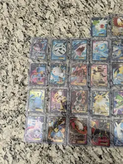 Pokemon TCG 34-Card Lot Holo Full Art EX Mid Era Hp/Dmg Childhood Collection - Image 3