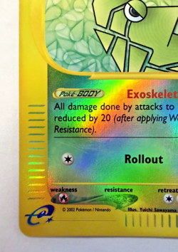 Metapod - 87/165 - Pokemon Expedition Reverse Holo Rare Card LP - Image 5
