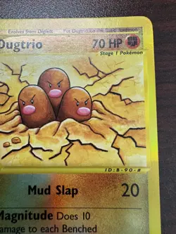 E Reader Reverse Holo Dugtrio (44) 044/165 Expedition Pokemon TCG Card - Image 5