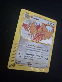 Pokemon TCG Fearow 11/165 Expedition Base Set Holo Rare 70 HP English 2002 - Image 3