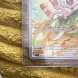 Pokemon TCG Scorbunny 225/264 Fusion Strike English Holo Full Art Secret Rare - Image 2