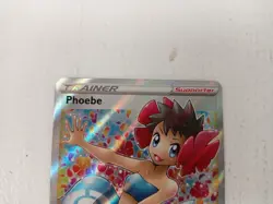 Pokemon Phoebe Full Art Trading Card SWSH Battle Styles Holo 161/163 TCG TC1 - Image 2