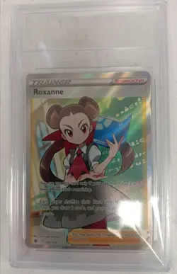 Pokemon Roxanne Trading Card Astral Radiance 188/189 Full Art Holo Trainer TC1 - Image 1