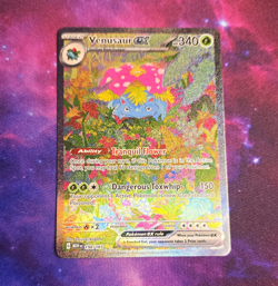 Pokemon TCG Venusaur ex 198/165 SV 151 Special Illustration Rare Full Art Holo - Image 1