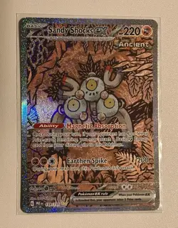 Pokemon Sandy Shocks ex 159/131 Prismatic Evolutions Full Art Holo - Image 1