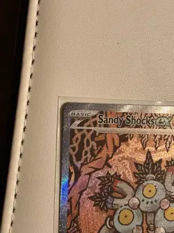 Pokemon Sandy Shocks ex 159/131 Prismatic Evolutions Full Art Holo - Image 3