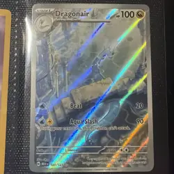 Pokemon TCG Dragonair 181/165 SV Scarlet & Violet 151 IR Full Art Holo EN 2023 - Image 1