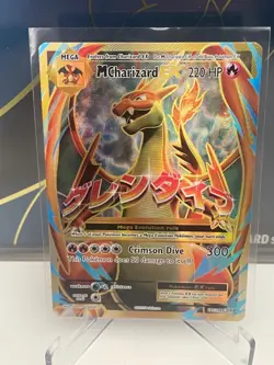 Pokemon TCG- M Charizard EX 101/108 Evolutions Holo Full Art Ultra Rare English - Image 1