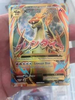 Pokemon TCG- M Charizard EX 101/108 Evolutions Holo Full Art Ultra Rare English - Image 3
