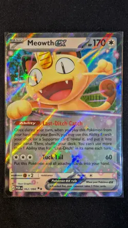 Meowth ex 062/088 NM - Perfect Order | Pokemon TCG - Image 1