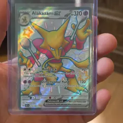 The Pokemon Company Alakazam ex 215/091 Paldean Fates Holo Full Art SUR Eng - Image 1