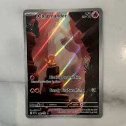 The Pokemon Company Charmander 168/165 SV 151 Illus Rare Full Art Holo ENG 70HP - Image 1