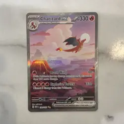 The Pokemon Company Charizard ex 199/165 SV03 Hyper Rare Full Art Holo ENG - Image 1