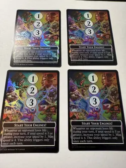 Start Your Engines! / Max Speed x4 Aetherdrift Foil - Image 1