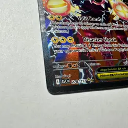 Pokemon TCG Mega Eelektross EX Full Art Holo Ultra Rare 278/217 English - Image 2