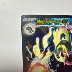 Pokemon TCG Mega Eelektross EX Full Art Holo Ultra Rare 278/217 English - Image 5