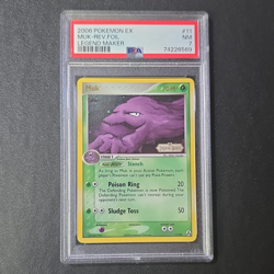 The Pokemon Company Pokemon TCG Muk 11/92 EX Legend Maker Reverse Holo PSA 7 EN - Image 1