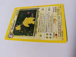 Pokemon TCG Ampharos 1/64 Neo Revelation Holo Rare 90 HP English 2000 - Image 3