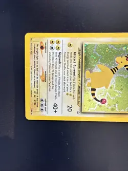 Pokemon TCG Ampharos Neo Revelation Holo Card 1/64 - Image 2