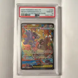 Mega Kangaskhan ex 2025 Pokemon Me01: Mega Evolution SIR Holo 182/132 PSA 10 - Image 1