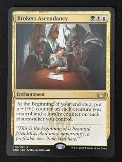 1x MTG Brokers Ascendancy - Streets of New Capenna (SNC) #170 - Magic - Image 1