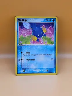 Pokemon TCG Mudkip 58/100 EX Crystal Guardians Non Holo - Common - NM - Image 2