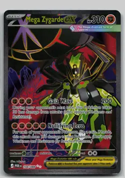 Pokemon TCG Mega Zygarde ex ME03: Perfect Order 104/088 Holo NM - Image 1