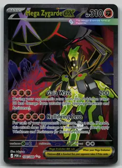 Pokemon TCG Mega Zygarde ex - ME03: Perfect Order 104/088 Holo NM - Image 1