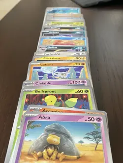 Pokemon SV: 151 Complete Common/Uncommon Non-Holo Set - Image 3