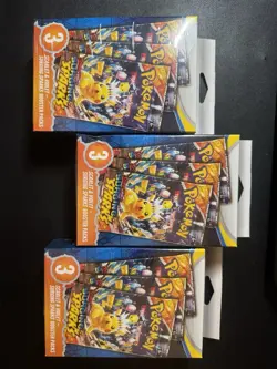 Pokemon TCG: Scarlet & Violet - Surging Sparks 3 Booster Packs Lot Of 3 Sealed - Image 1
