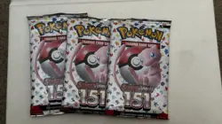 2x Pokemon Scarlet & Violet 151 Booster Packs Factory Sealed Authentic English - Image 1