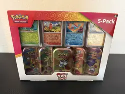 Pokemon TCG Scarlet and Violet 151 Mini Tins Costco Bundle 5 Pack Sealed - Image 1