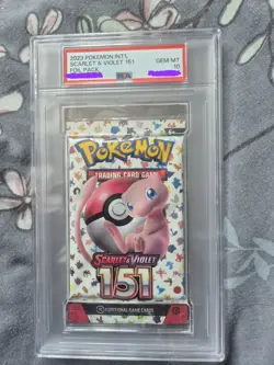 2023 151 Pokemon Sealed Booster Pack Scarlet & Violet PSA 10 - Image 1