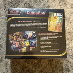 Pokemon Center Elite Trainer Box Chaos Rising New Factory Sealed - Image 4