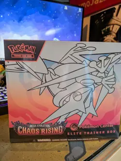 Pokemon TCG Chaos Rising Elite Trainer Box Pokemon Center New Sealed centre - Image 1