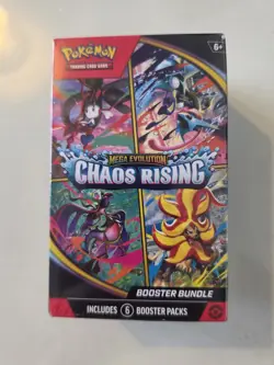 Pokemon TCG Mega Evolution Chaos Rising Booster Bundle🔥 - Image 1