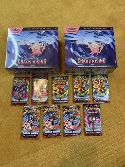 Pokemon TCG Chaos Rising 2xETBs and 9xPacks Bundle BRAND NEW SEALED - Image 1