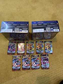 Pokemon TCG Chaos Rising 2xETBs and 9xPacks Bundle BRAND NEW SEALED - Image 3