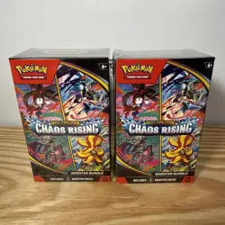 Pokemon TCG Chaos Rising Booster Bundle X2 - Brand New - Sealed - Image 1
