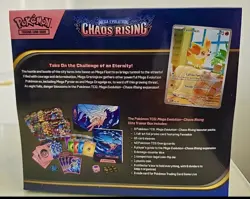 Pokemon Mega Evolution Chaos Rising ETB And 3 Pack Blister BUNDLE! - Image 4