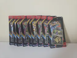 9x Pokemon Chaos Rising Booster Blister Bundle Sealed TCG Promo Coin Lot - Image 1