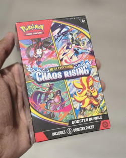Pokemon TCG Mega Evolution—Chaos Rising Booster Bundle Box 6 Packs English - Image 1