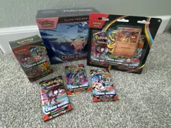 Chaos Rising - Pokemon Lot - ETB Blister Booster Bundle & 3 Packs - New Sealed - Image 1