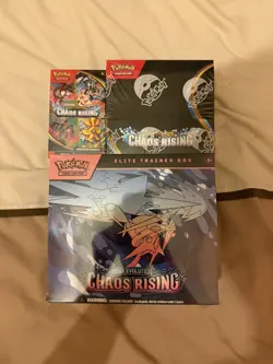 Pokemon TCG Chaos Rising Booster Box, Booster Bundle, And ETB Sealed. - Image 1