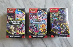 Pokemon TCG Perfect Order + Chaos Rising + Pitch Black Booster Bundle (Set Of 3) - Image 1