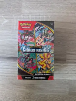 Pokemon TCG Mega Evolution—Chaos Rising Booster Bundle 6 Packs Box - Image 1